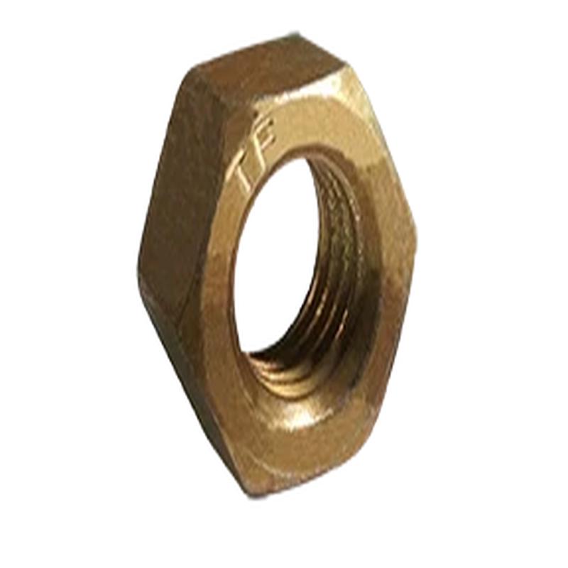 [10 PKG] Hex Nuts L9 Alloy Cadmium Yellow & Wax (Made in USA) 1