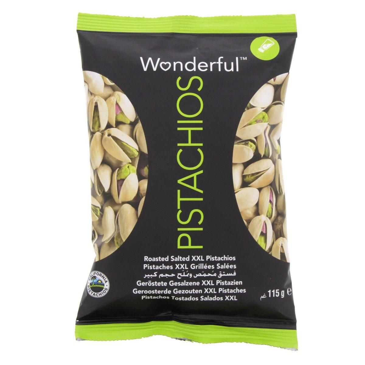 Wonderful Roasted Salted XXL Pistachios 115 g