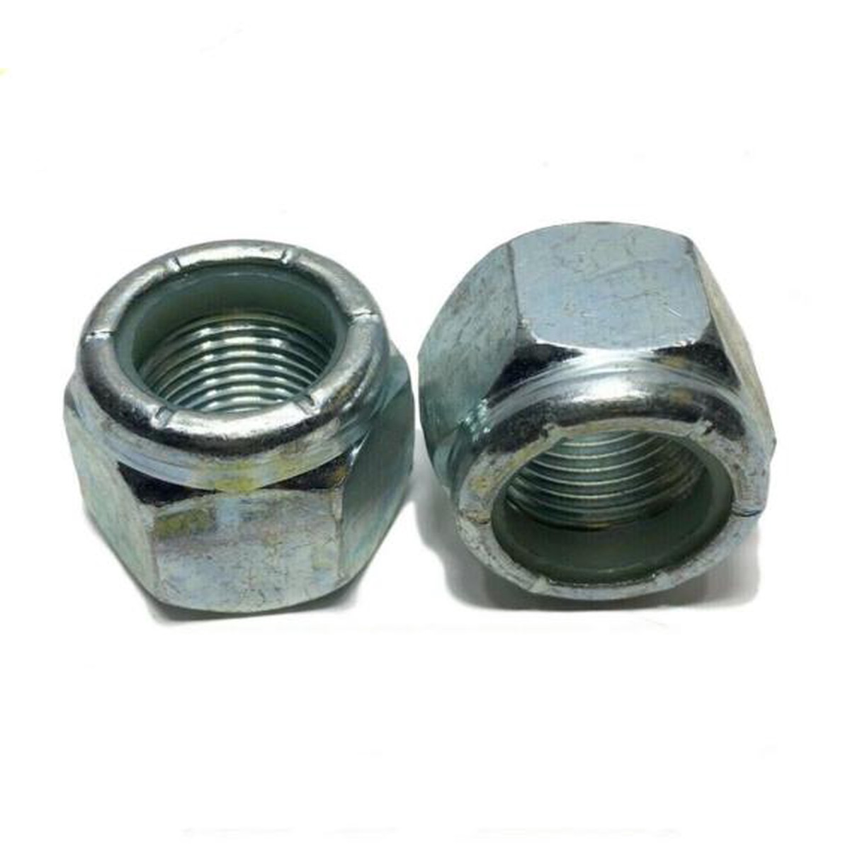 (Qty 1000) 3/8"-16 Nylon Insert Lock Nuts Nylock Zinc Plated (1000 Pieces Total)