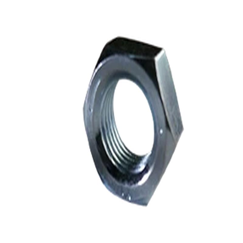 [100 PKG] Hex Jam Nuts Steel Plain 5/16-18