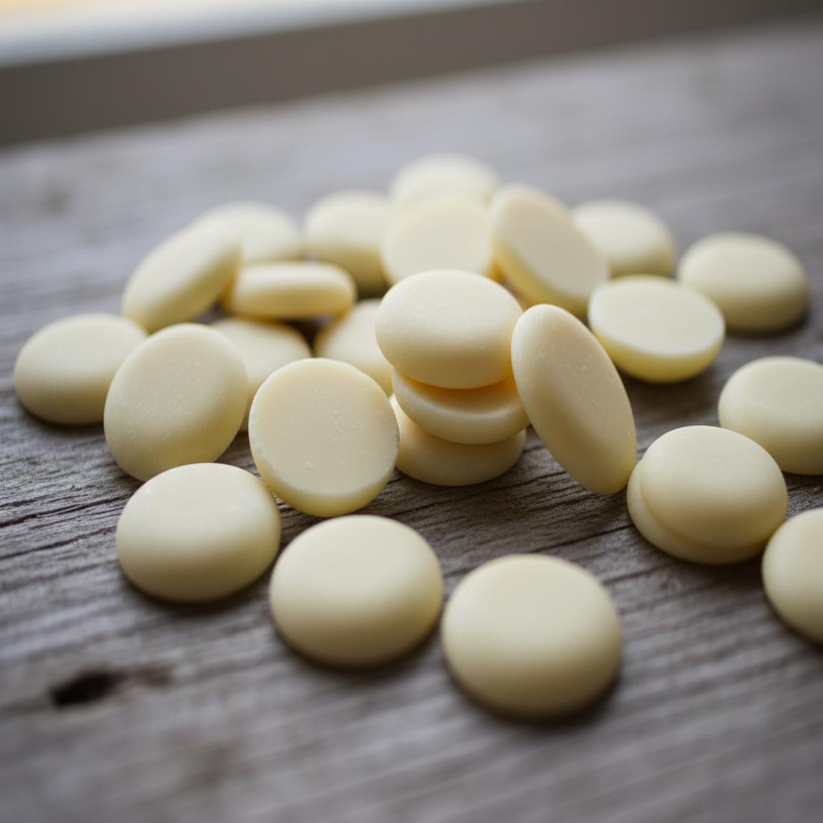 White Dairy Melting Buttons